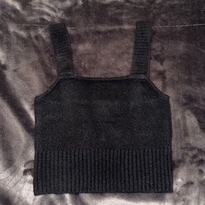Black Crop Top